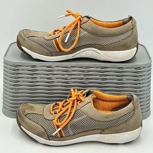 Dansko Helen Citrus Mocha Shoes Size EU 38 Dansko Sneakers Helen